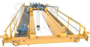 An Image Displaying the Double Girder EOT Crane by Meeka Machinery